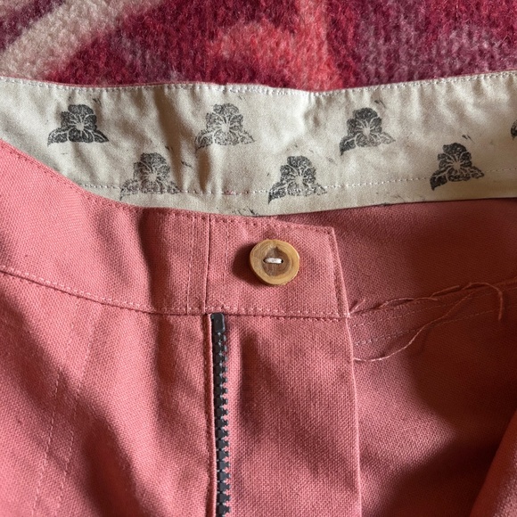 Handmade Pink Rose High Water Pants - Picture 3 of 4